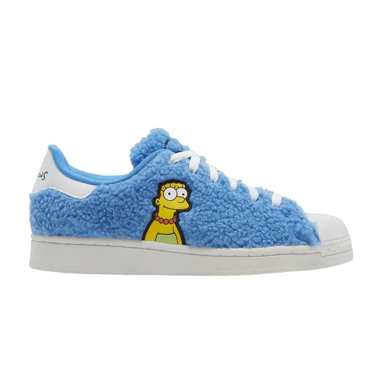 

Кроссовки adidas The Simpsons x Superstar Big Kid 'Marge Simpson', синий