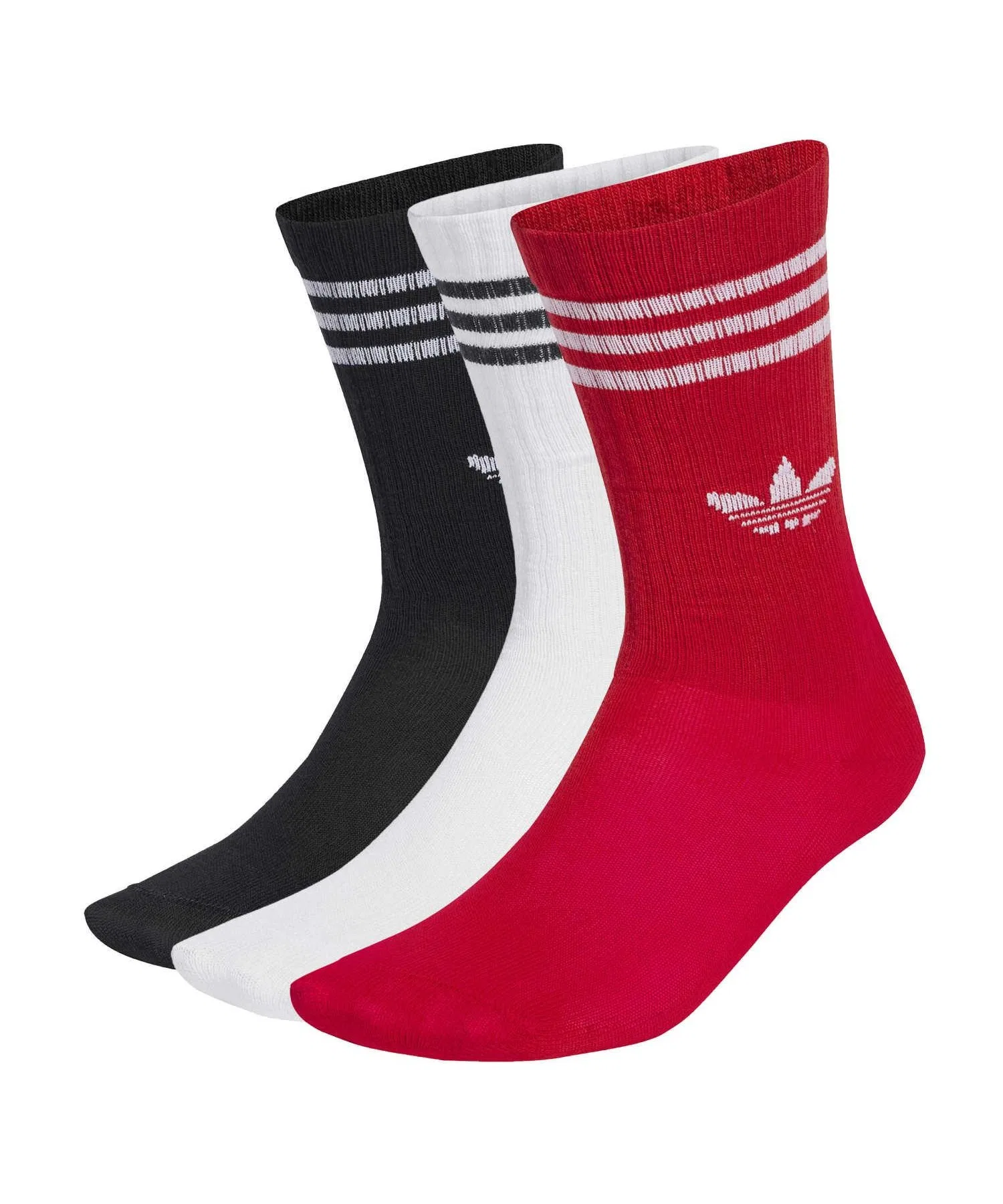 Носки adidas K CREW SOCKS 3P JW0332 BETT/BLK/WHT