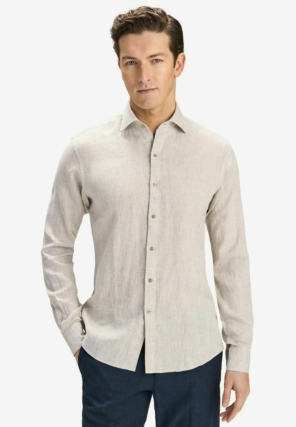 

Рубашка AESON SOLID SMART John Henric, песочный