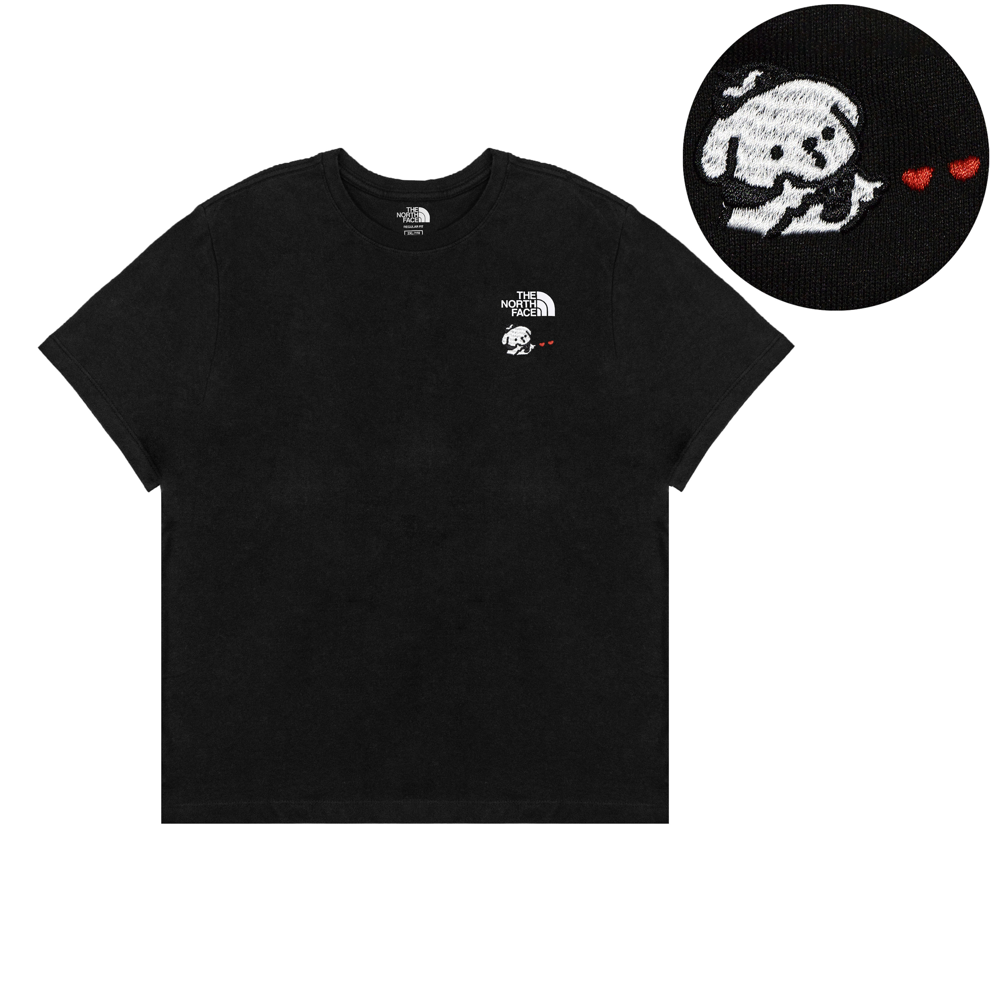 

THE NORTH FACE Футболка Unisex Black Crew Neck Moderate Straight Fit