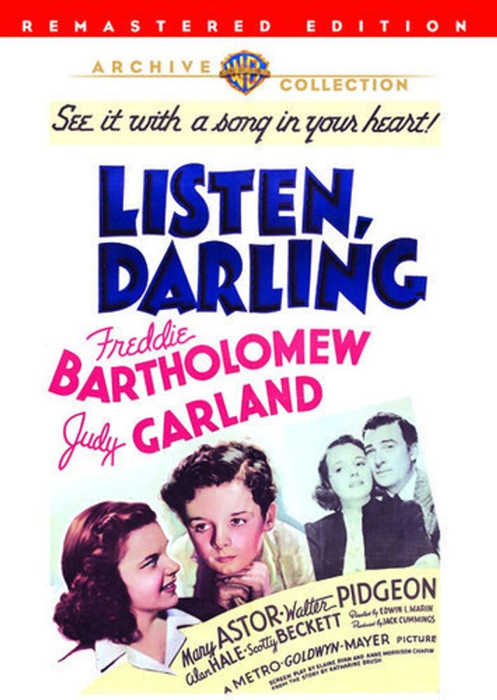 

Диск DVD Listen Darling (1938) [Manufactured On Demand] (DVD-R)