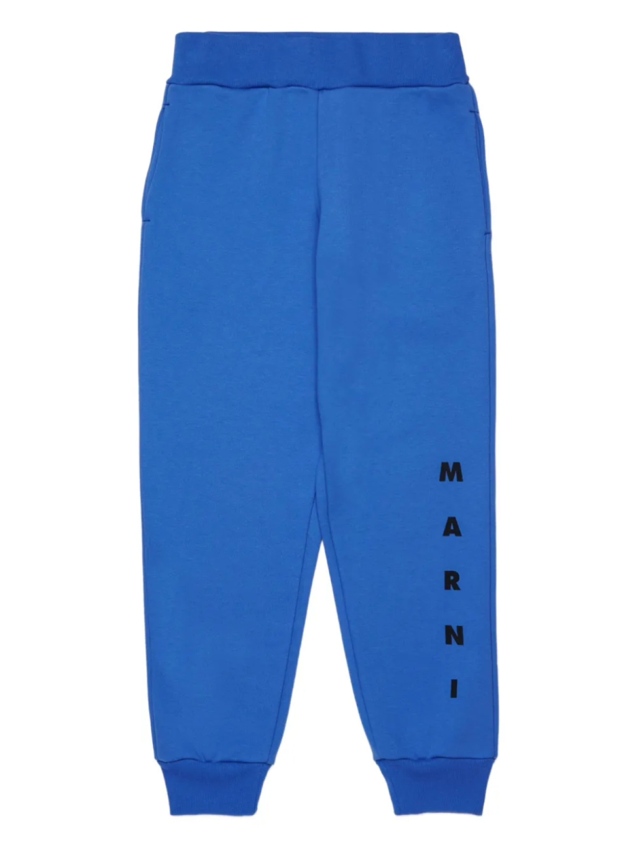 

Детские хлопковые спортивные штаны Marni Kids, синий