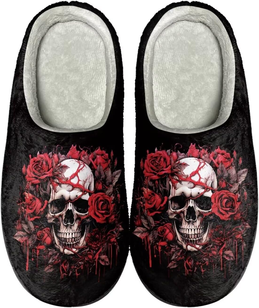 

Тапочки HUIACONG TPR для мужчин и женщин, для дома и улицы, пушистые, унисекс, красный