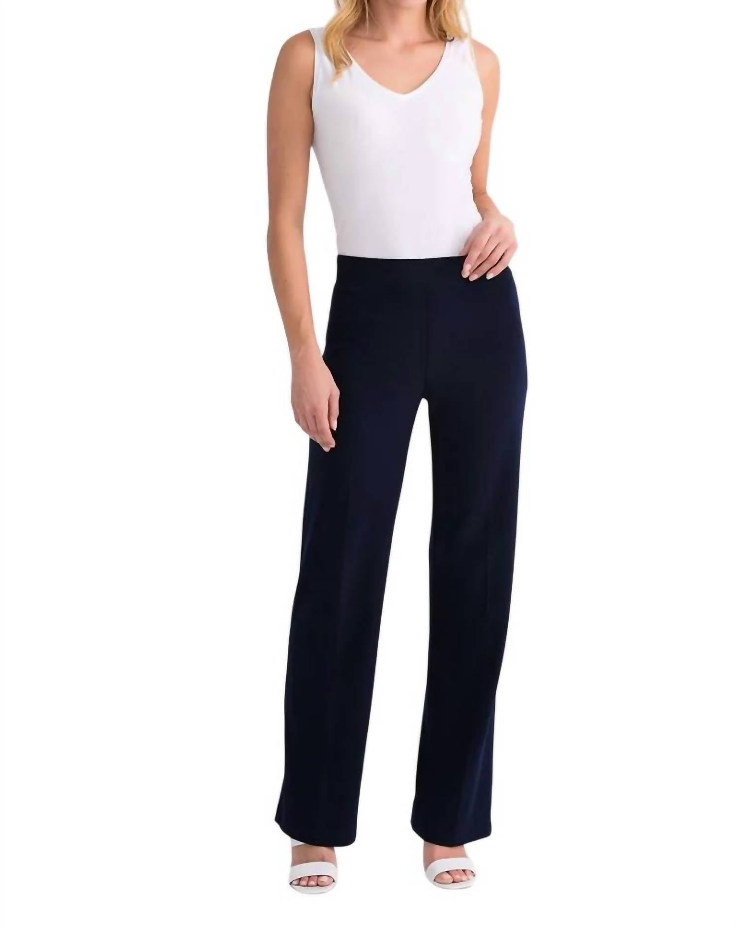 

Широкие брюки-карго в темно-синем цвете Joseph Ribkoff