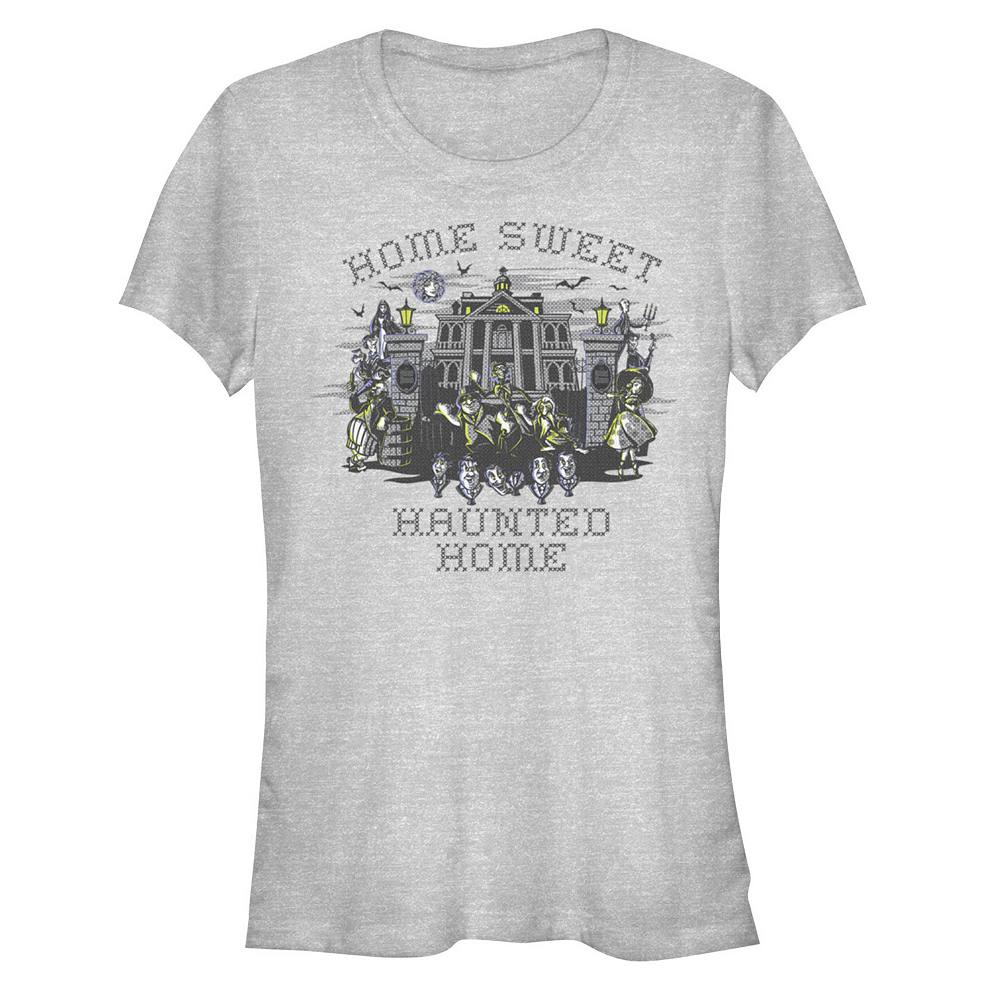 

Футболка с рисунком Disney's The Haunted Mansion Home Sweet Haunted Mansion для подростков Licensed Character, цвет Athletic Heather