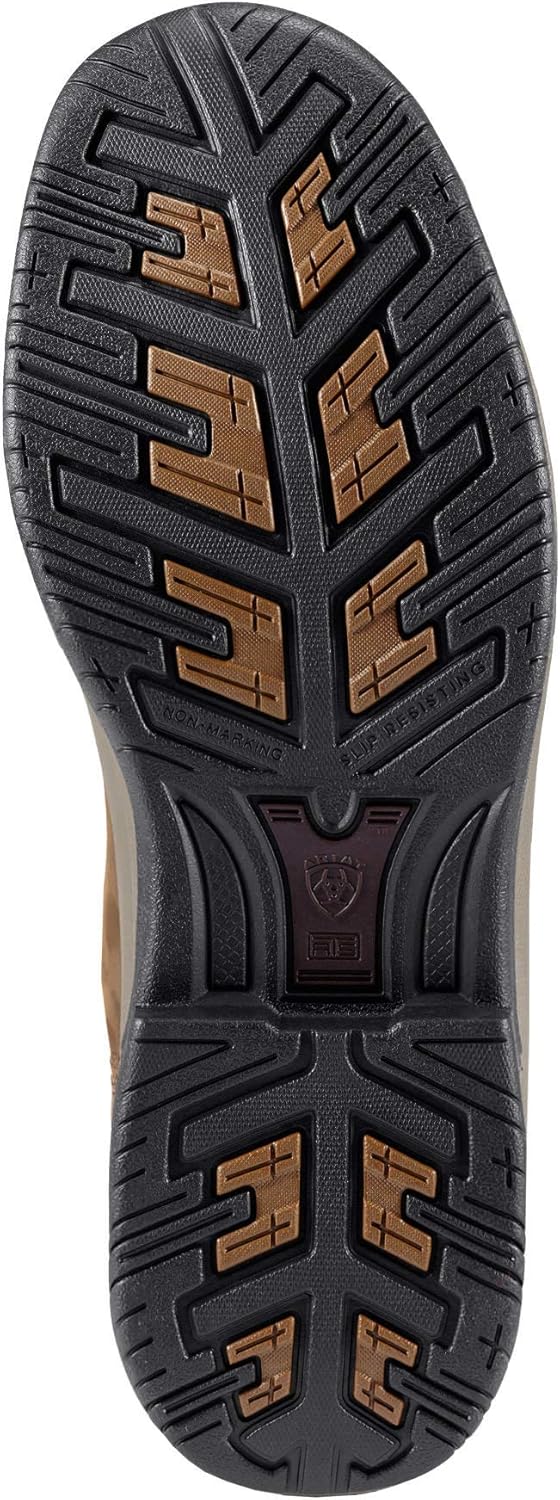 Мужские водонепроницаемые походные ботинки Ariat Terrain из кожи, коричневый — фото 3
