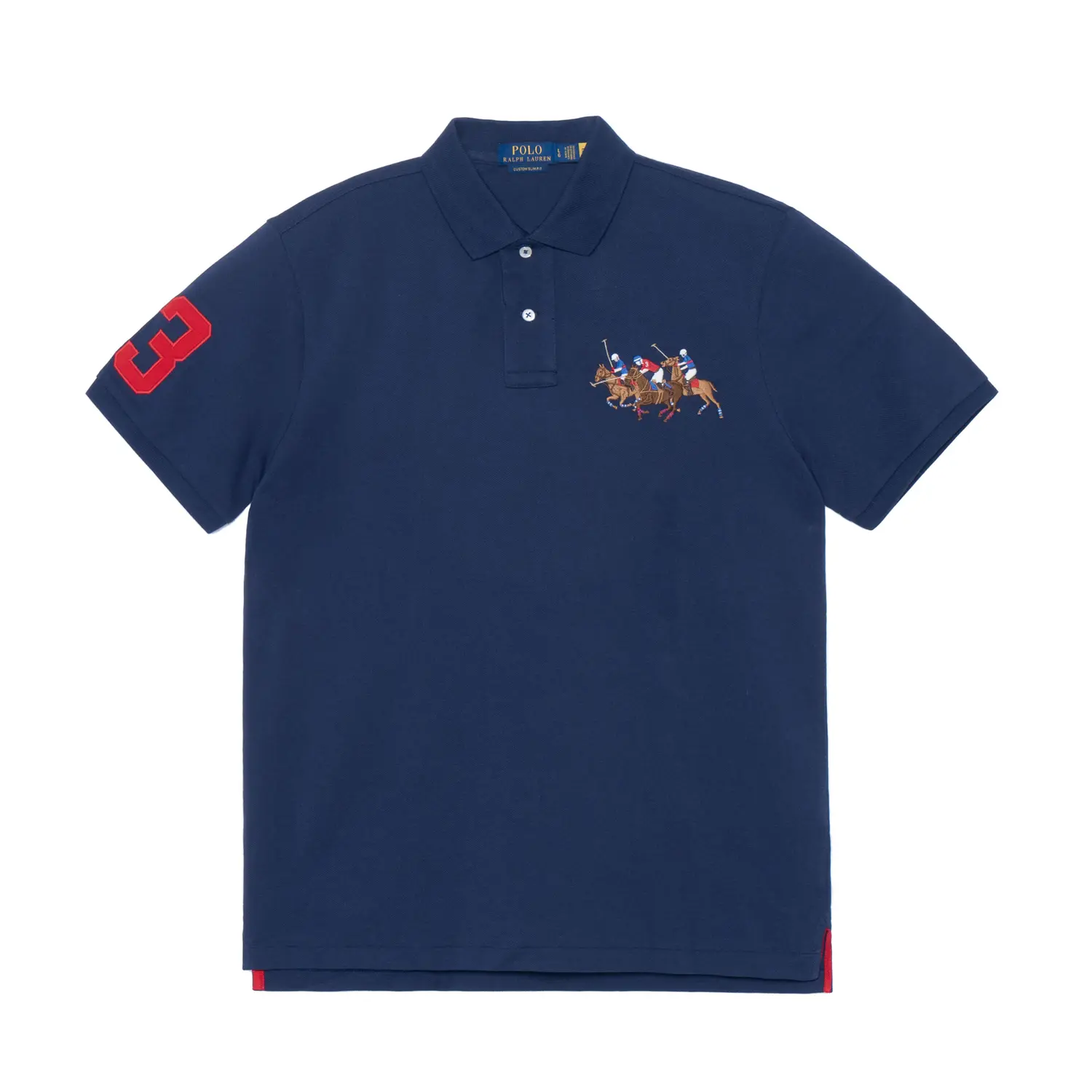 Polo Ralph Lauren Поло SS22 мужское морской синий — фото 3