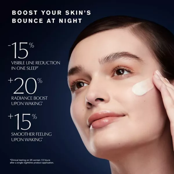 Крем для лица Estée Lauder — Восстанавливающий увлажняющий ночной Supreme+ Power Bounce с витамином Е Estee — фото 4