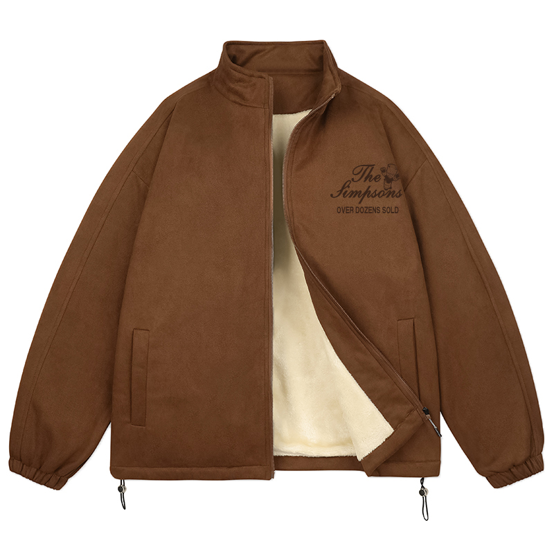 

The Simpsons Куртка Unisex, Coffee (Fleece-Lined)
