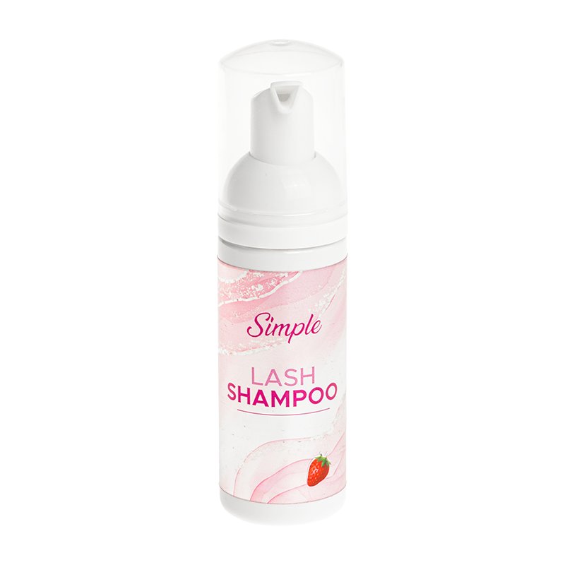 

Пенный шампунь для ресниц - Simple Strawberry 50 мл Looksus Lashes