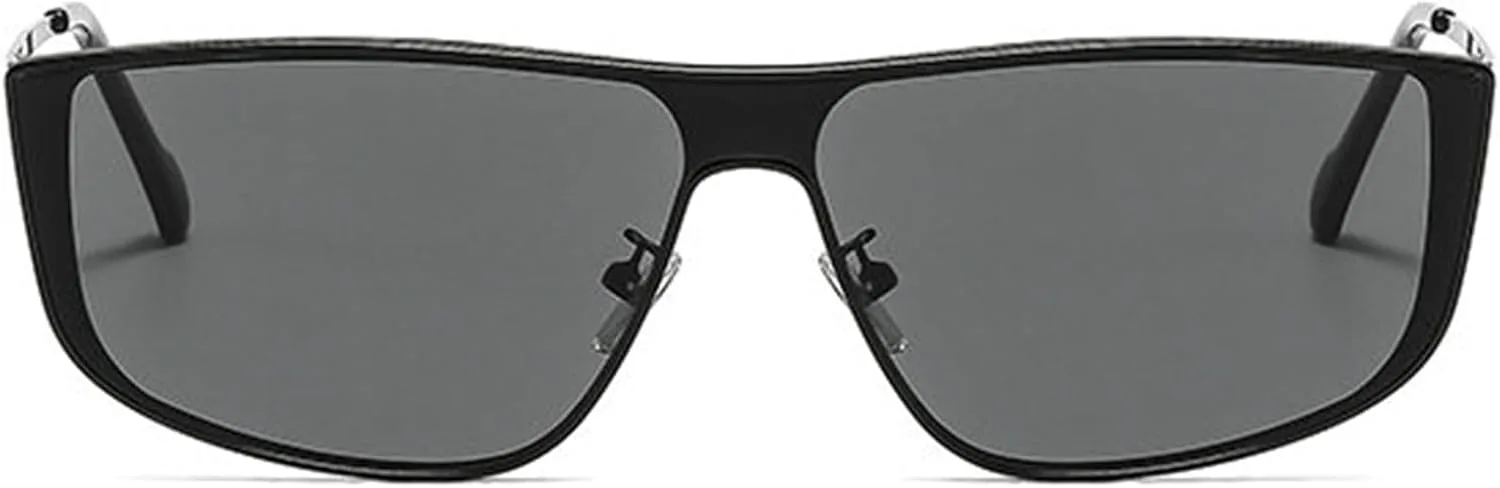 

Солнцезащитные очки-пилот в стиле ретро от Helena для женщин и мужчин, дизайнерская металлическая оправа, черные солнцезащитные очки-щитки, винтажные женские очки, C1