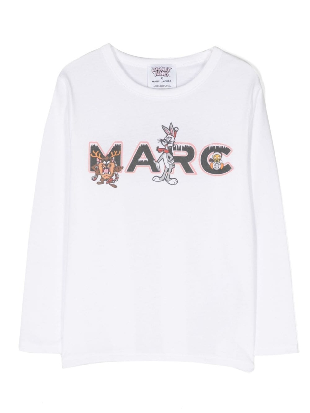 

Marc Jacobs Kids футболка из коллаборации с Looney Tunes, белый