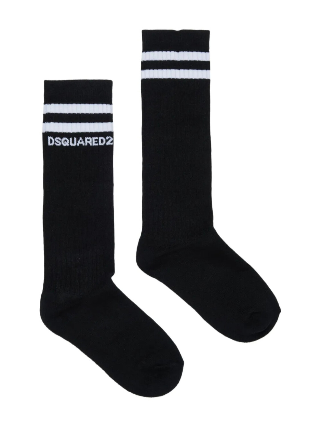 

DSQUARED2 KIDS носки с логотипом, черный