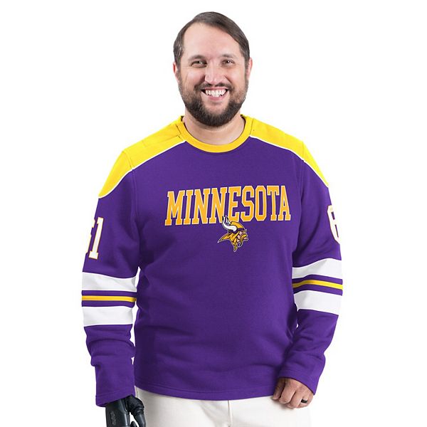 

Мужской фиолетовый свитшот Minnesota Vikings Adaptive Lord Stanley G-Iii Sports By Carl Banks