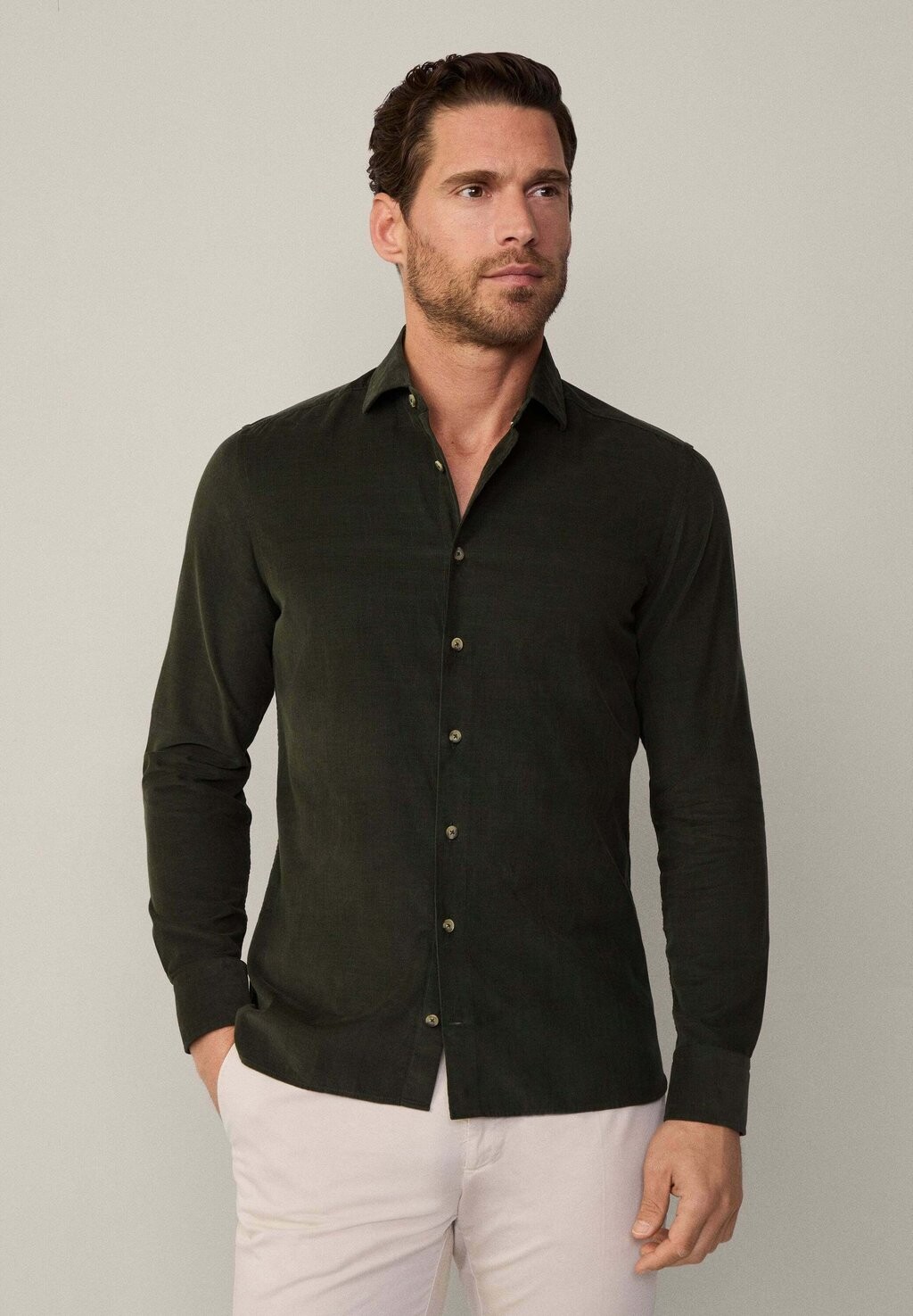 

Рубашка SMART Hackett London, зеленый