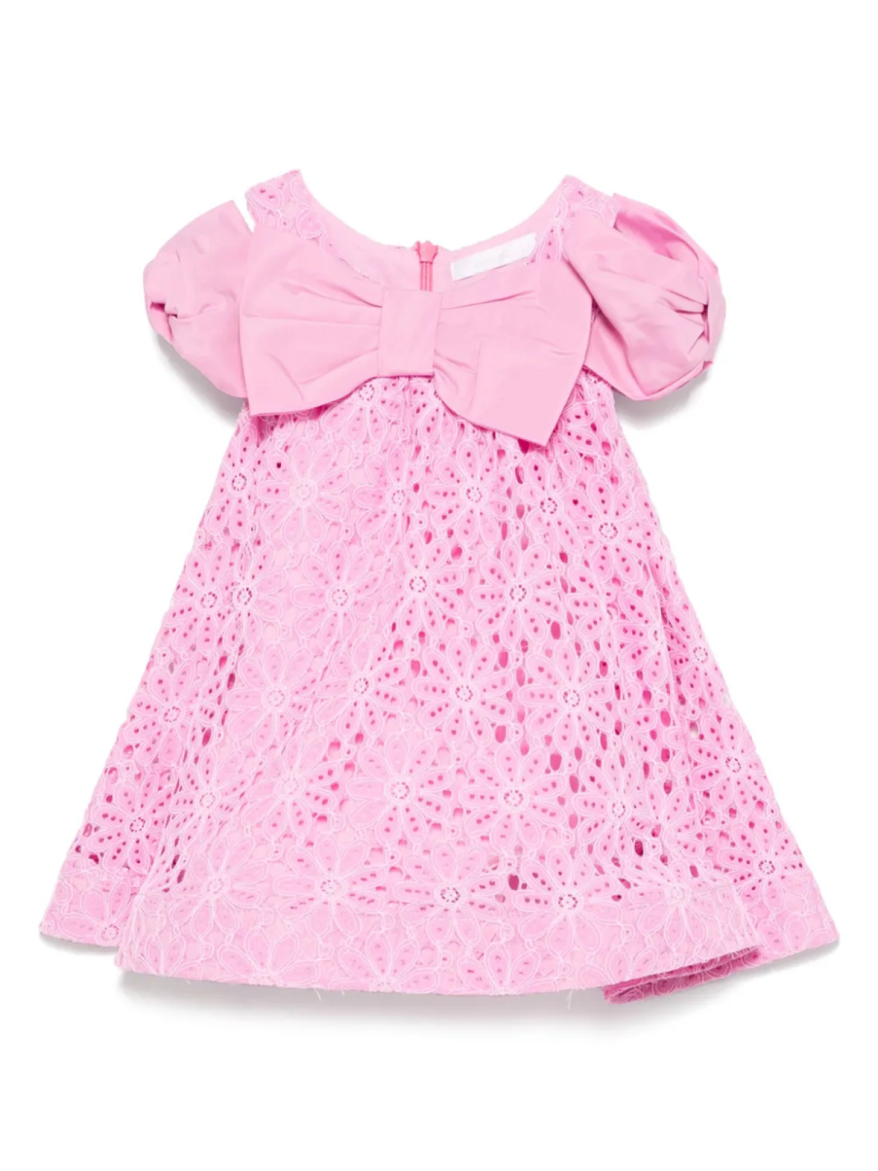 

Платье Miss Grant Kids с бантом, розовый