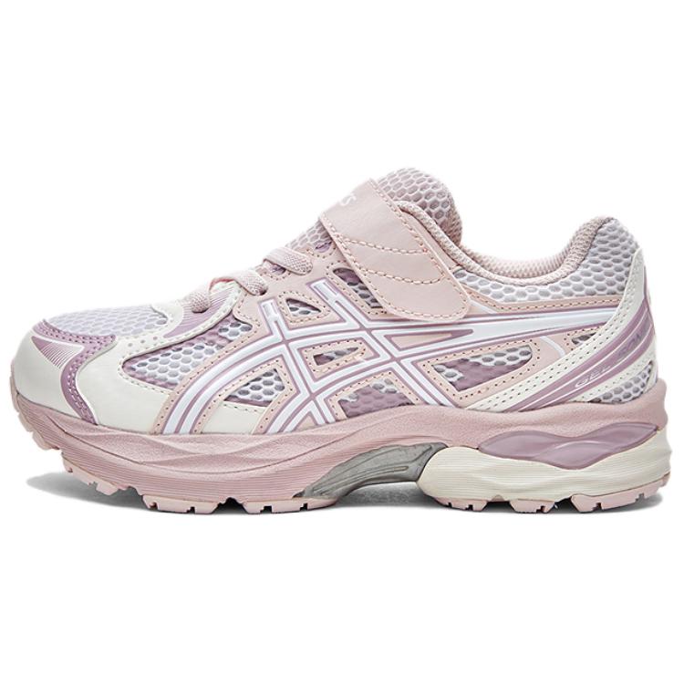 

Дышащие кроссовки для бега с отскоком для детей от 3 до 7 лет ASICS, розовый/белый