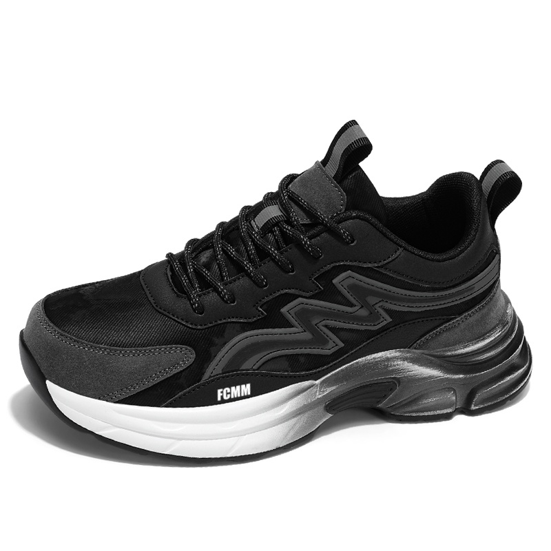 

Баскетбольные кроссовки с противоскользящей подошвой, износостойкие, детские FCMM, черный/серый