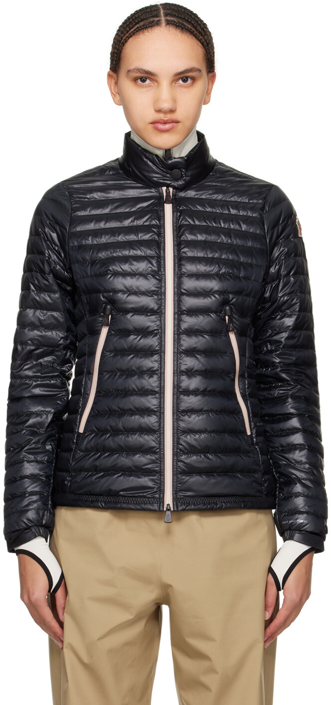 

Черный пуховик Pontaix Moncler Grenoble