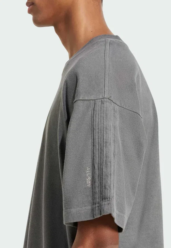Футболка Adidas Sportswear All szn washed basic t-shirt, черный — фото 4