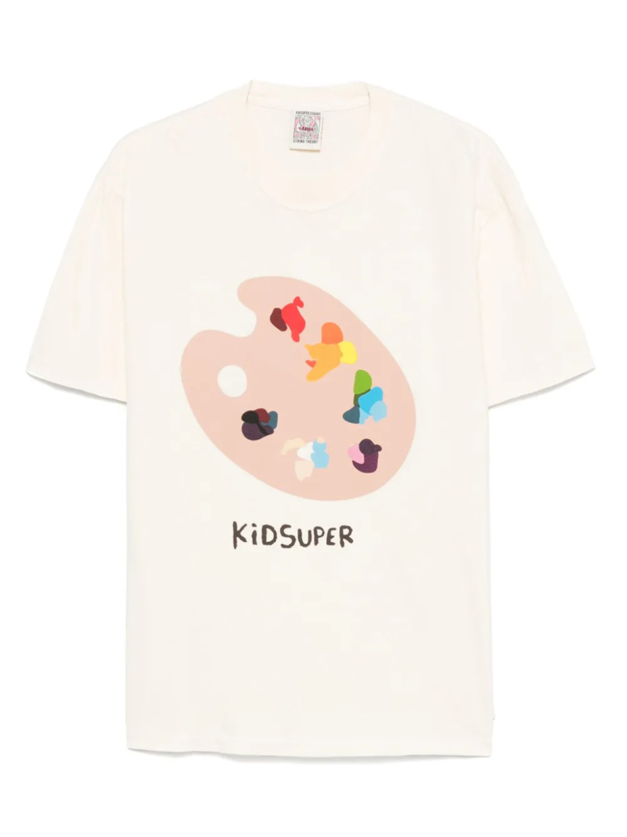 

Футболка с рисунком «Палитра красок» KidSuper, нейтральный