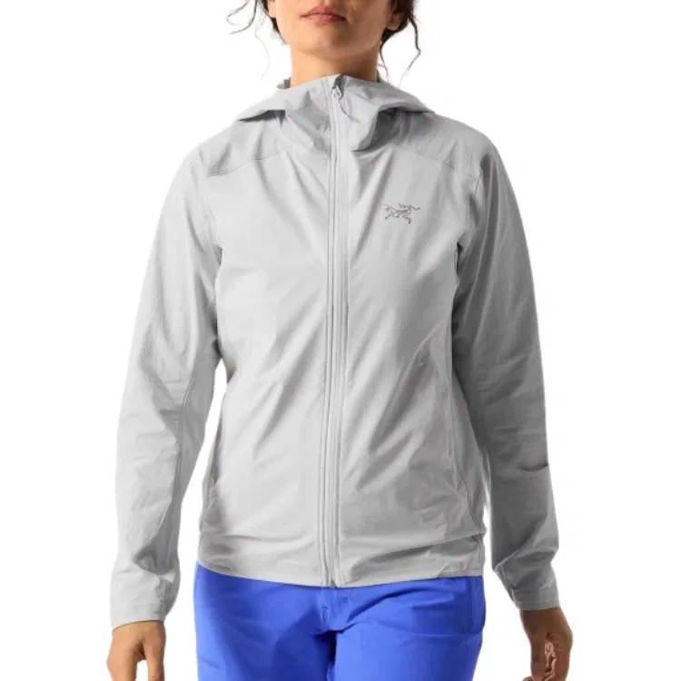 Ветровка Arc'teryx водонепроницаемая, ветрозащитная, дышащая, износостойкая, быстросохнущая, унисекс Arcteryx, Atomic Gray — фото 3
