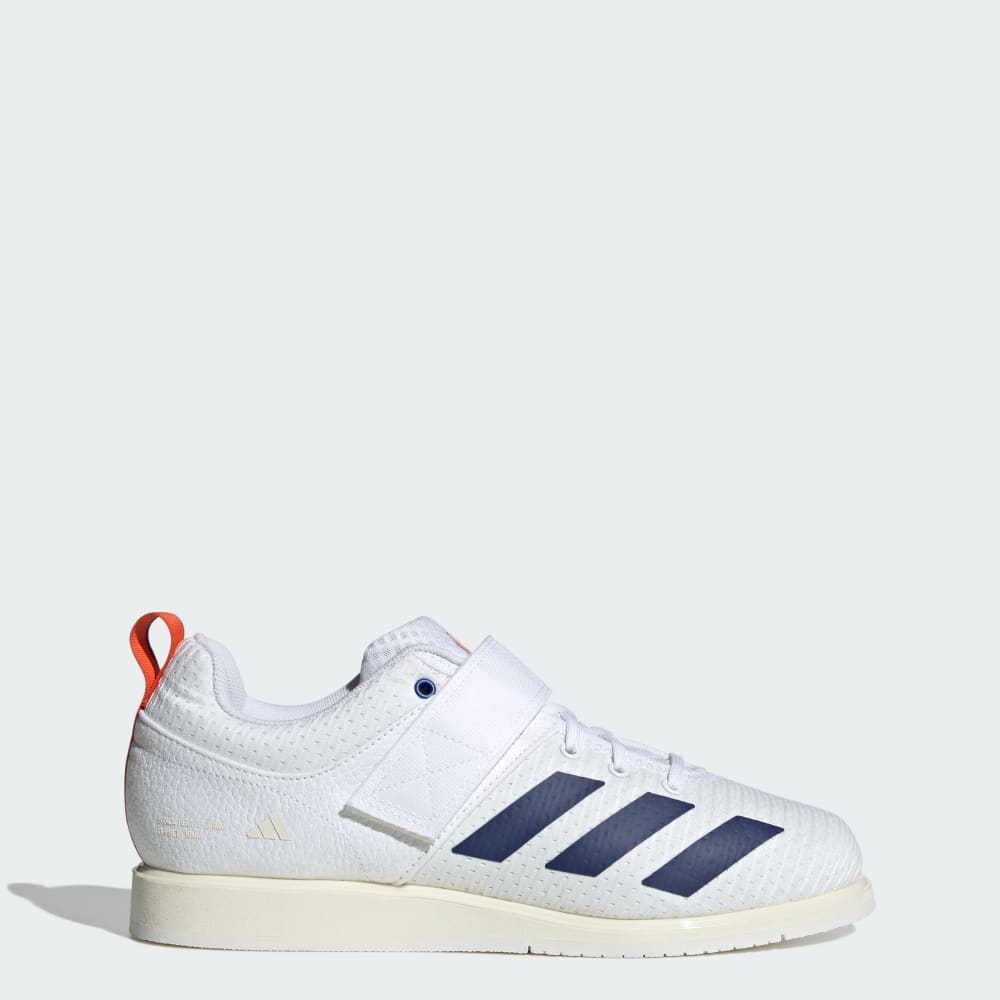 

Кроссовки Adidas Powerlift 5 Weightlifting Shoes, цвет Cloud White/Dark Blue/Royal Blue
