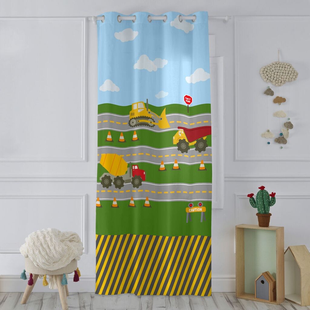 

Штора HappyFriday MR FOX Colorful 140 x 265 см, мультиколор