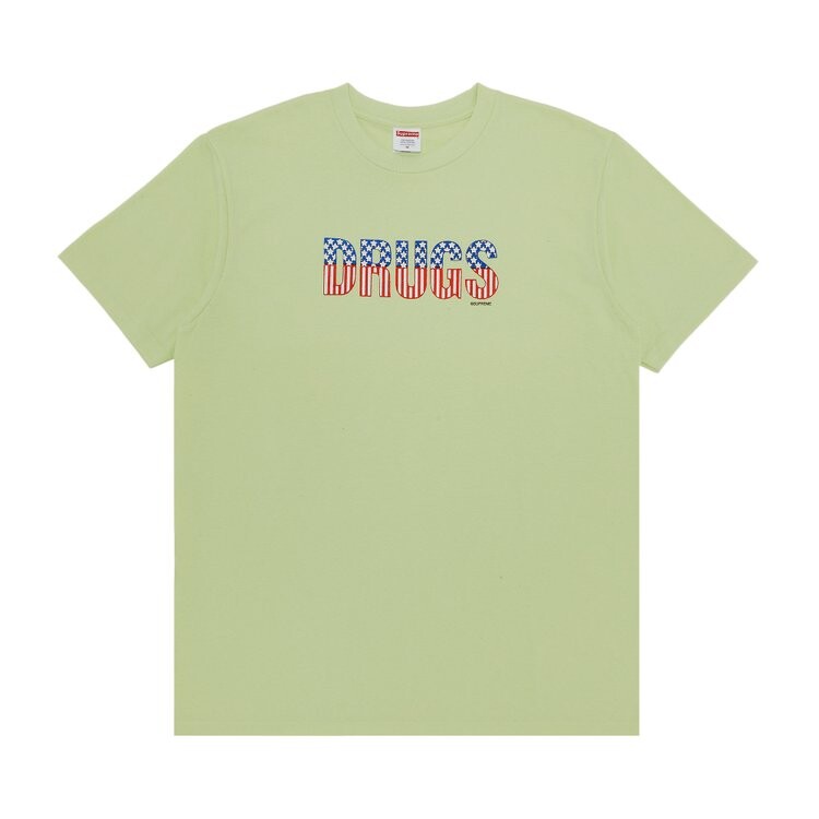 

Футболка Supreme Drugs Tee, цвет Pale Mint