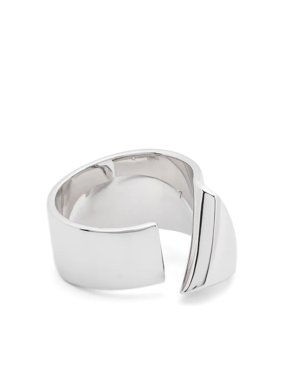 

Сложенное кольцо Eddie Borgo, серебяный
