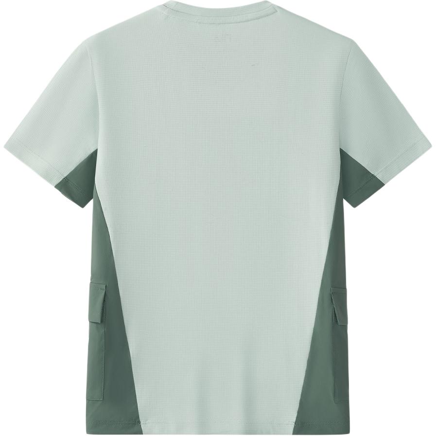 Футболка harbor gray green для подростков FILA KIDS, зеленый — фото 3