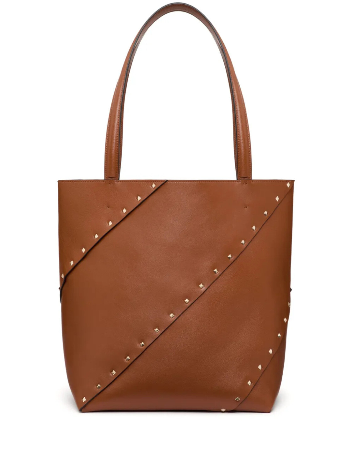 

Valentino Garavani сумка-тоут с декором Rockstud, коричневый