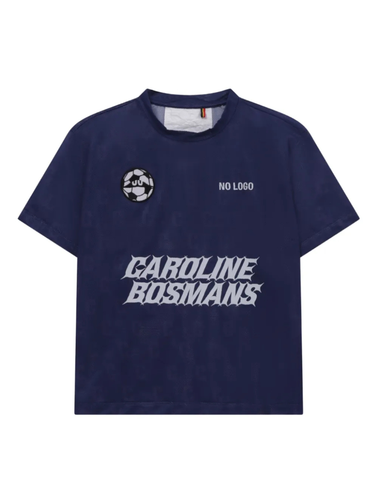 

Футболка с логотипом Caroline Bosmans, синий
