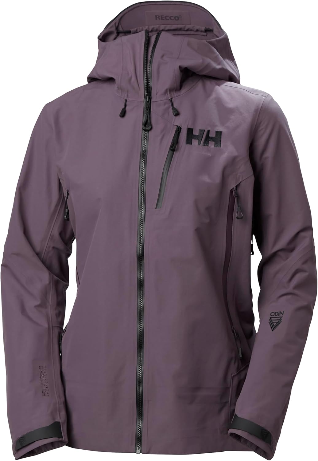 

Куртка Helly-Hansen Odin 9 Worlds 3.0 - женская водонепроницаемая куртка с дышащим верхним слоем, защита от любых погодных условий, 654 Smoked Purple