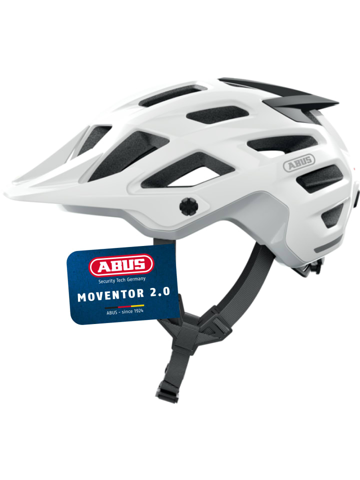 

ABUS Велосипедный шлем Moventor 2.0 блестящего белого цвета