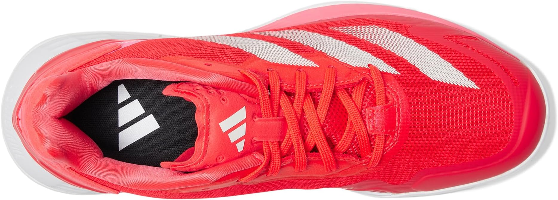 Кроссовки adidas Defiant Speed 2 Tennis Shoes, цвет Lucid Red/Zero Metallic/Lucid Pink — фото 2