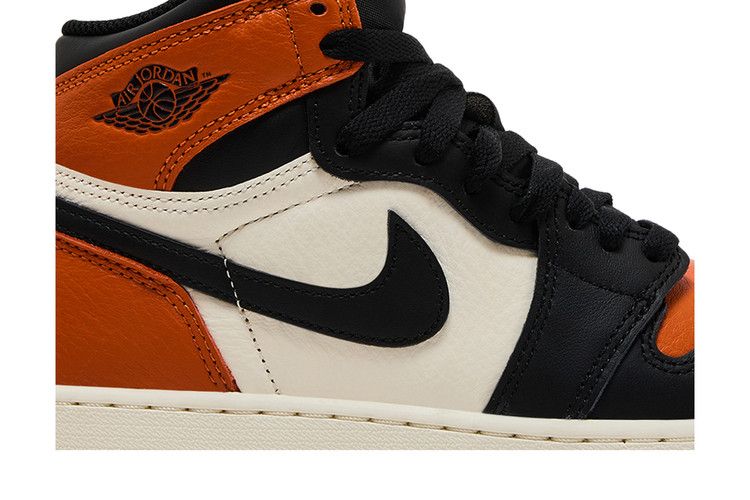 Кроссовки Air Jordan Air Jordan 1 Retro High OG GS 'Shattered Backboard' 2025, оранжевый — фото 3