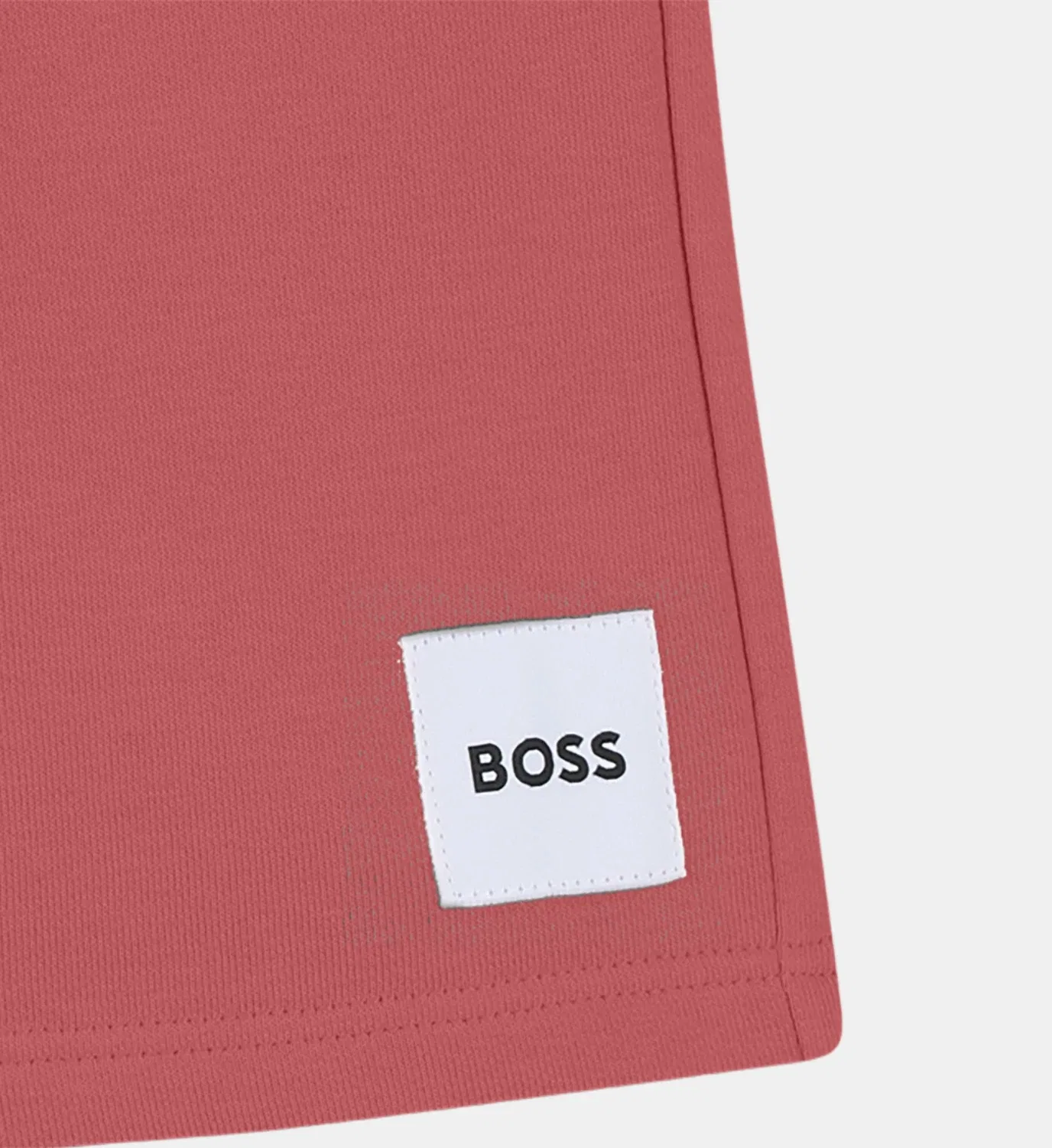 Джоггеры-бермуды Boss Kidswear, розовый — фото 3