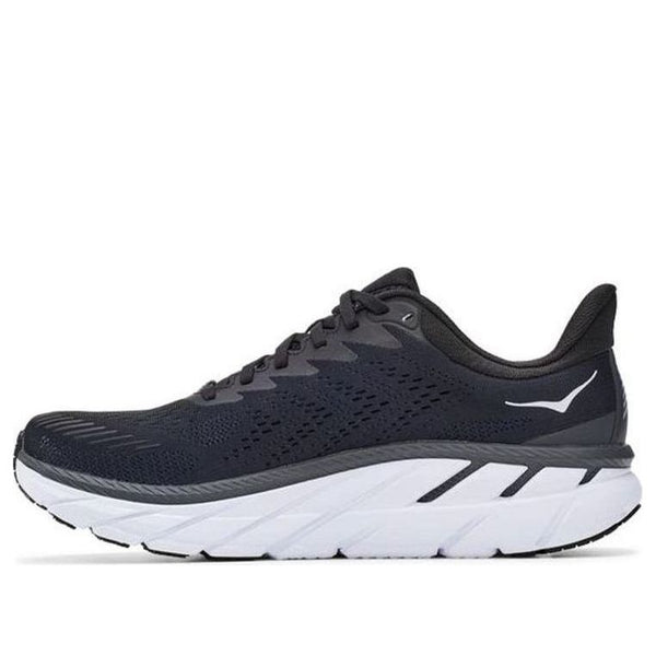 

Кроссовки clifton 7 'black white' Hoka One One, черный