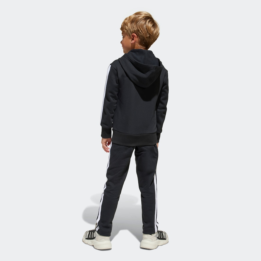 Спортивный костюм ADIDAS SPORTSWEAR Essentials Tiberio, черный — фото 4