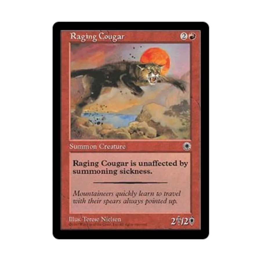 

CCG Бешеная пума (С), MTG - Portal