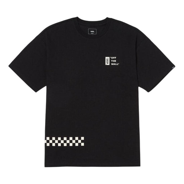 

Футболка workwear logo t-shirt 'black white' Vans, черный