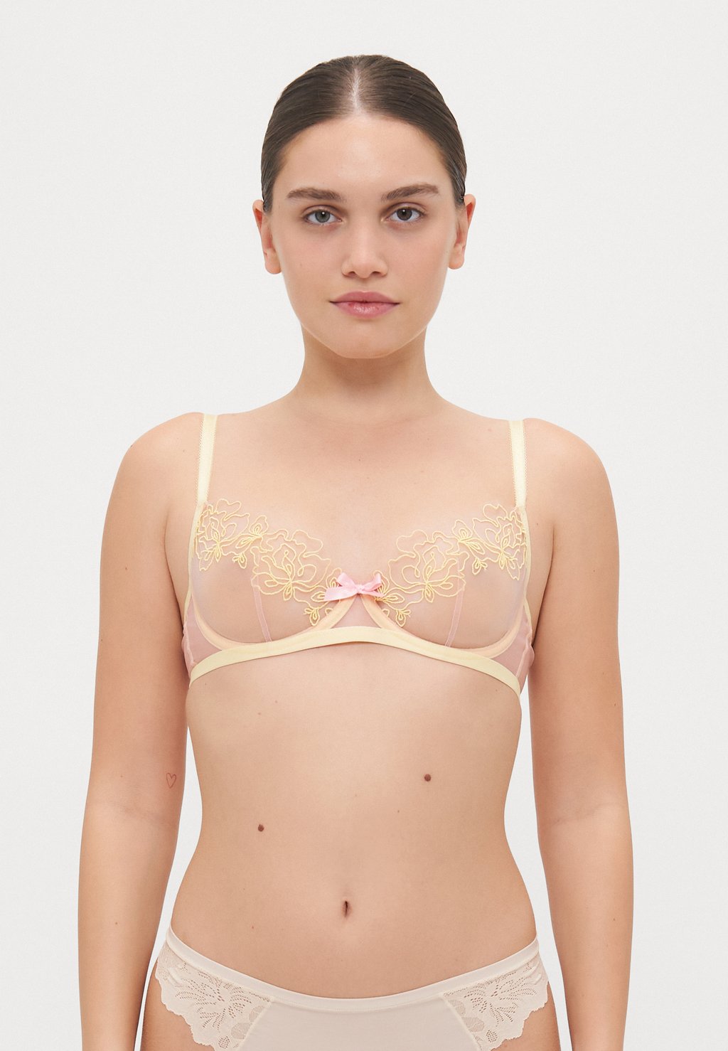 

Бюстгальтер на косточках JUNI BRA Agent Provocateur, желтый
