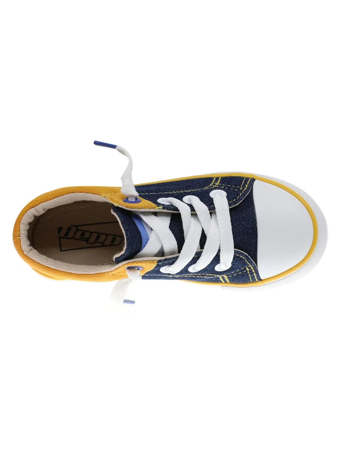 Кроссовки Beppi Canvas Shoe синего цвета — фото 3