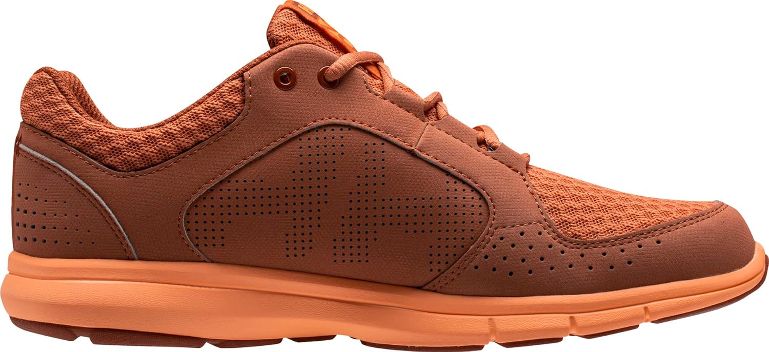 Женские кроссовки Helly-Hansen Ahiga V4 для парусного спорта с быстросохнущей конструкцией, стелькой Eva и резиновой подошвой Helly Hansen, 179 Terracotta/Sea Star — фото 4