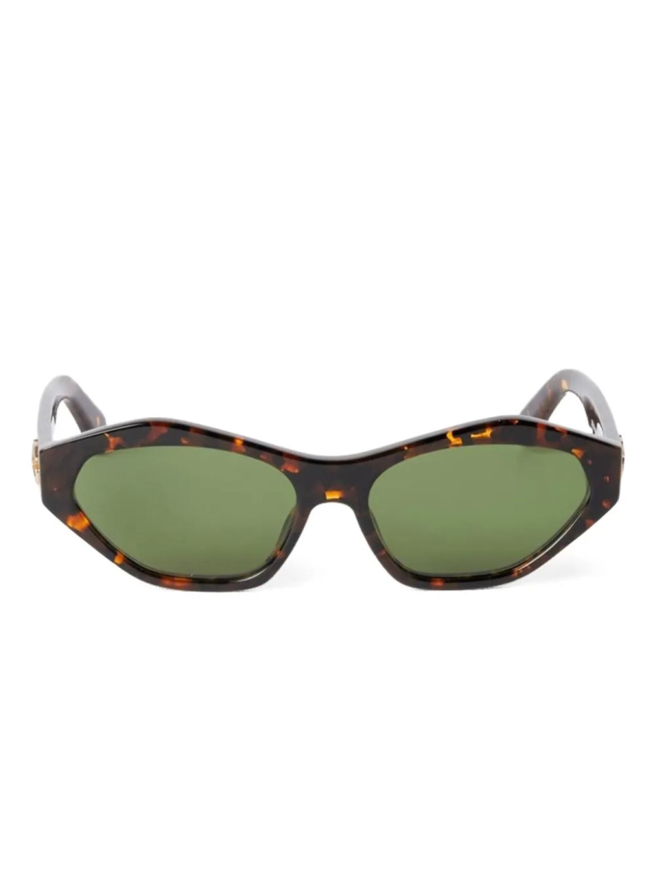 

Off-White Eyewear солнцезащитные очки в оправе 'кошачий глаз', коричневый