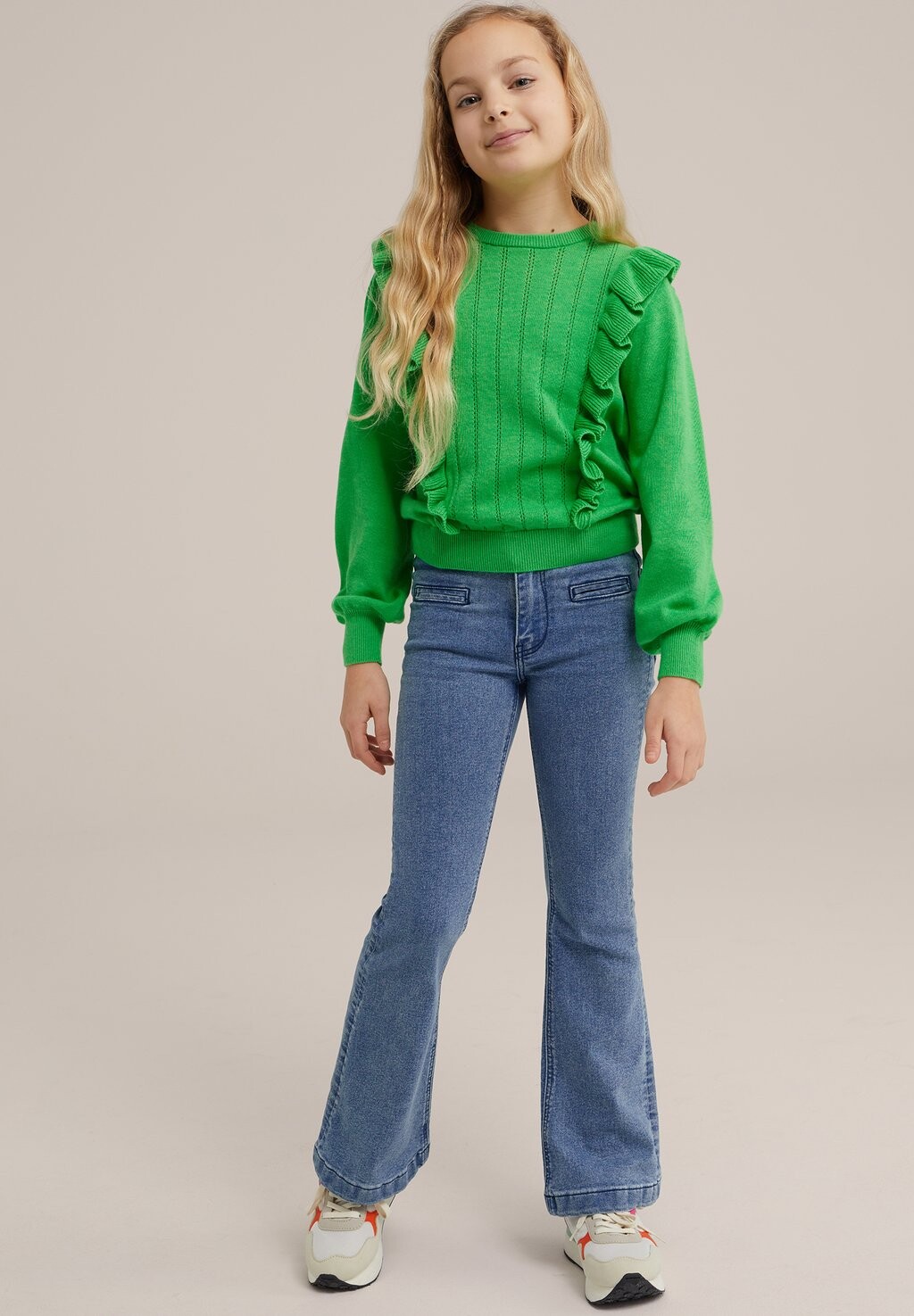 

Вязаный свитер WE Fashion, цвет green