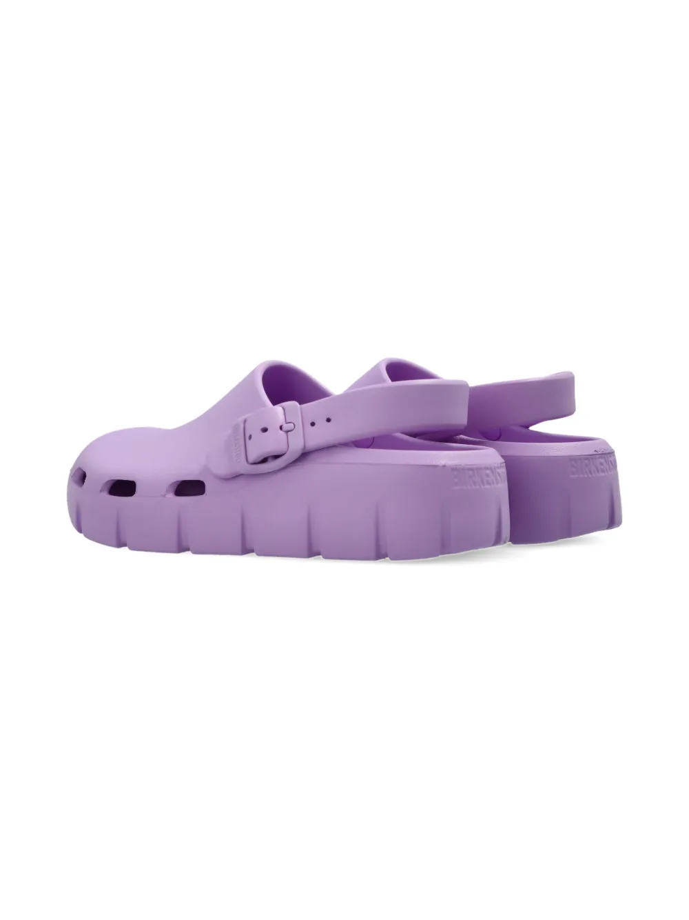 Босоножки crocus на ремешке с пряжкой Birkenstock Kids, фиолетовый — фото 3