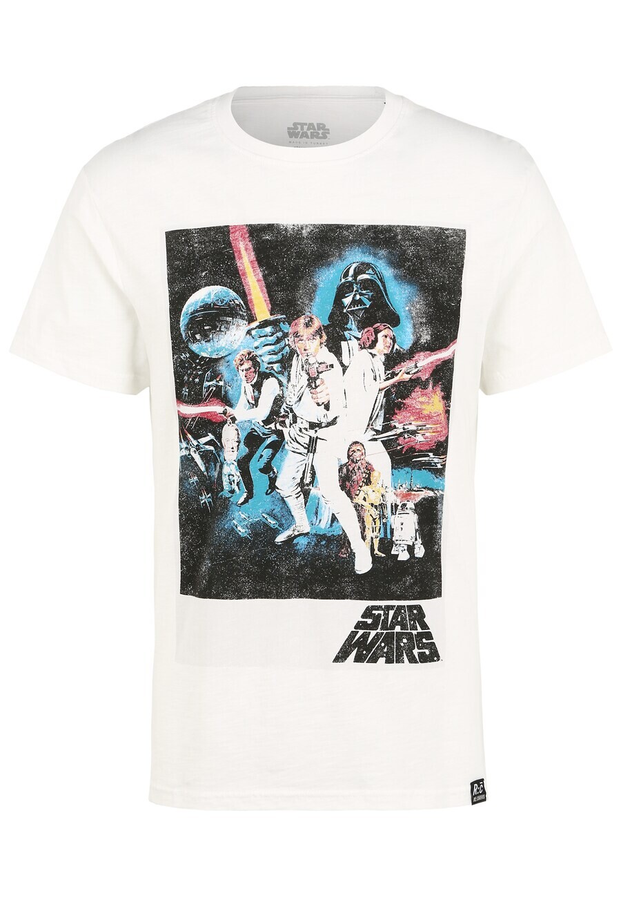 

Классическая футболка Recovered Shirt Star Wars Classic New Hope, белый