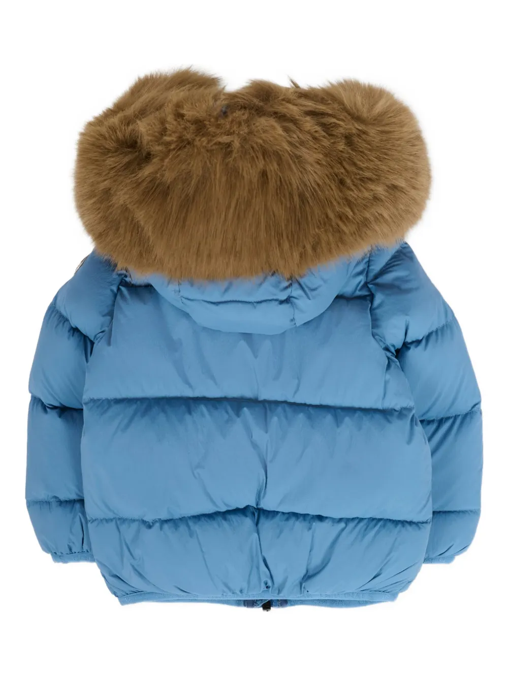 Стеганая куртка с меховой отделкой Colmar Kids, синий — фото 2